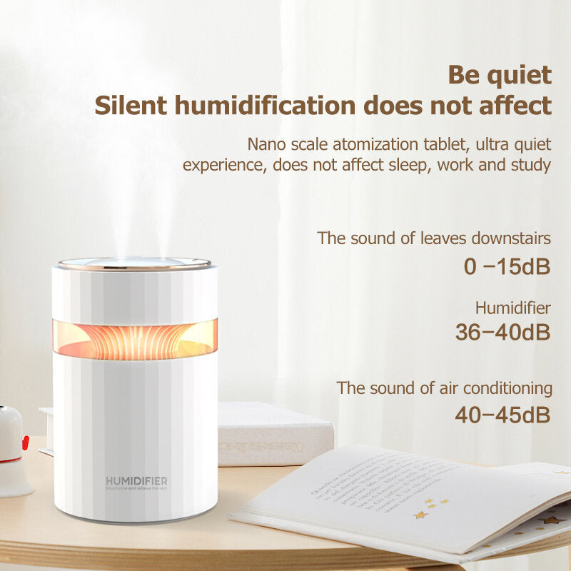 3L USB Air Humidifier Double Nozzle Ultrasonic Cool Humidificador Aroma Diffuser Mist Maker Fogger for Home Bedroom Image 4