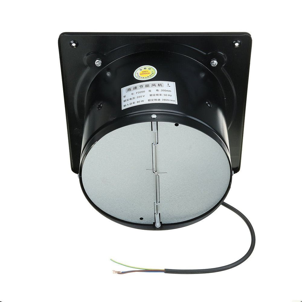 4 inch 25W Stainless Steel Fan Blade Bare Head High-speed Silent Exhaust Fan Window Type Ventilation Fan Image 2