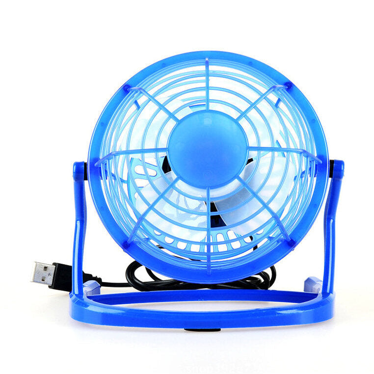 4 Inch Desktop Fan Car Desk Fan USB Interface Mini Fan Usb Fan PP Plastic Fan For Outdoor Home Image 7