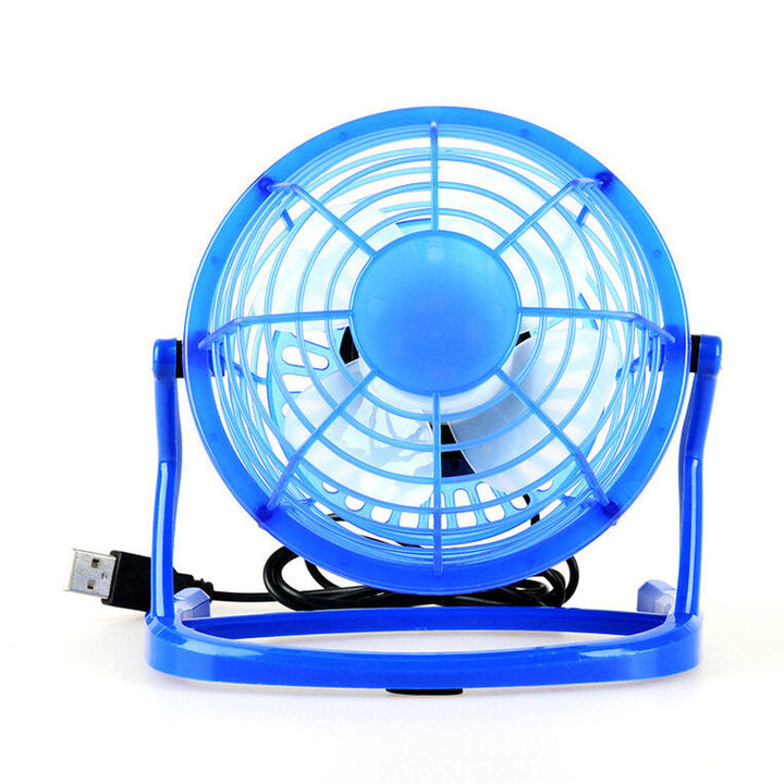 4 Inch Desktop Fan Car Desk Fan USB Interface Mini Fan Usb Fan PP Plastic Fan For Outdoor Home Image 7