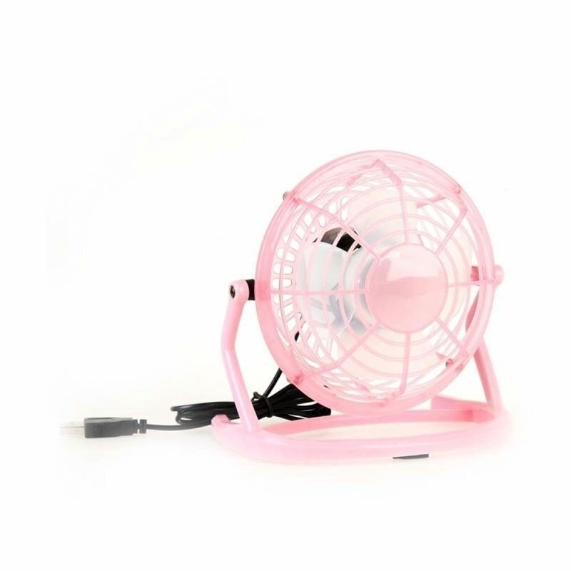 4 Inch Desktop Fan Car Desk Fan USB Interface Mini Fan Usb Fan PP Plastic Fan For Outdoor Home Image 8