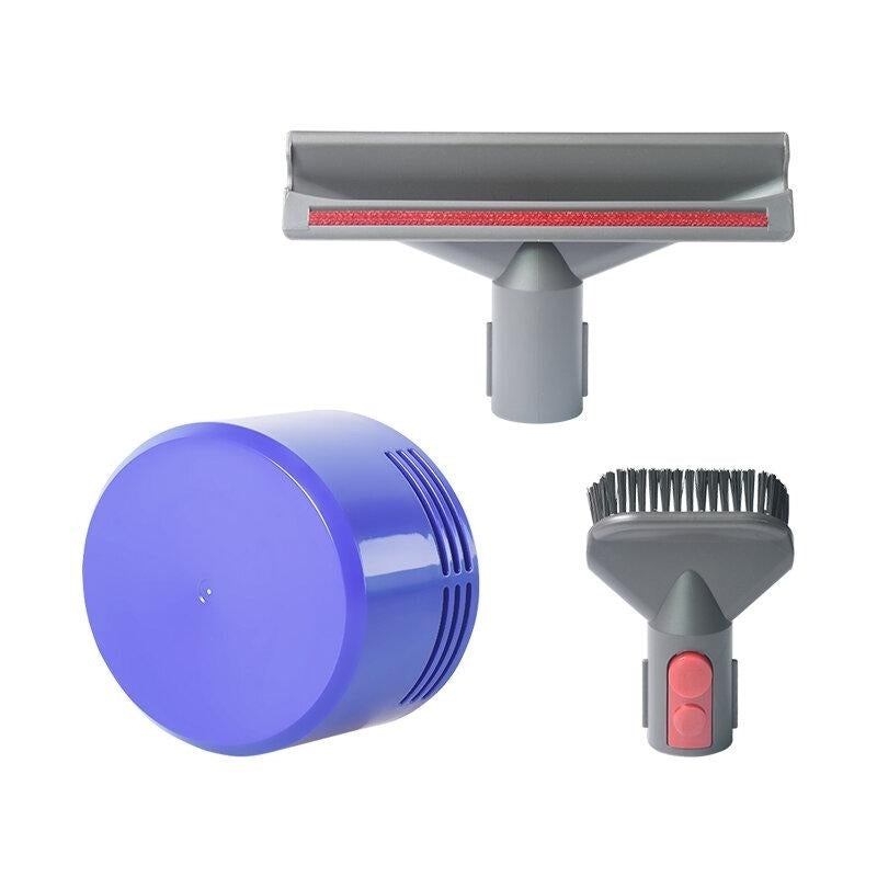 3pcs Replacements for Dyson V7 V8 V10 Vacuum Cleaner Parts Accessories Brush Heads2 Filter1 Image 1