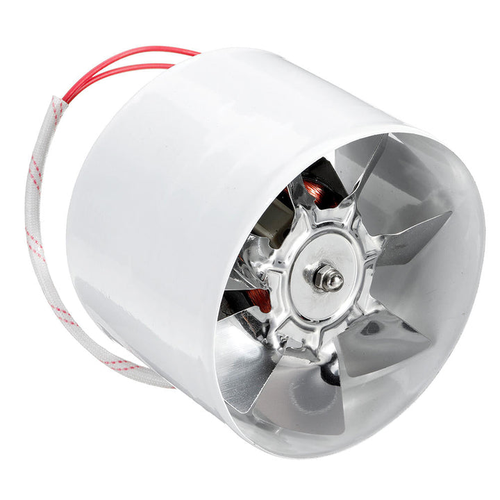 40W 6Inch Inline Duct Fan Booster 150mm Exhaust Blower Air Cooling Vent Ventilation Fan 1080m, h Image 1