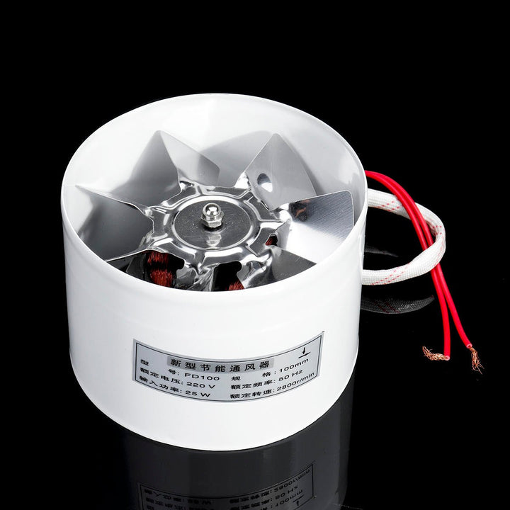 40W 6Inch Inline Duct Fan Booster 150mm Exhaust Blower Air Cooling Vent Ventilation Fan 1080m, h Image 6