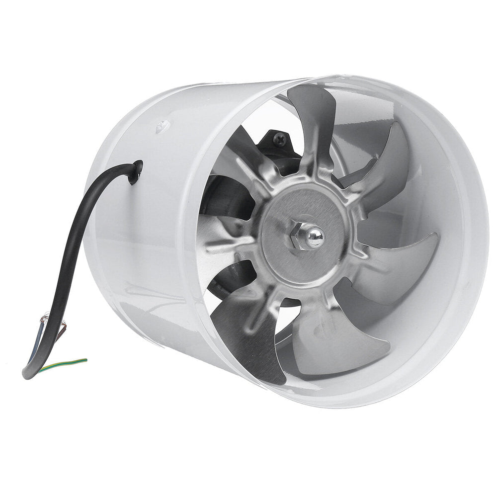 4Inch 100mm Inline Duct Fan Booster 25W Exhaust Blower Air Cooling Vent 140m3,h Ventilation Fan Image 2