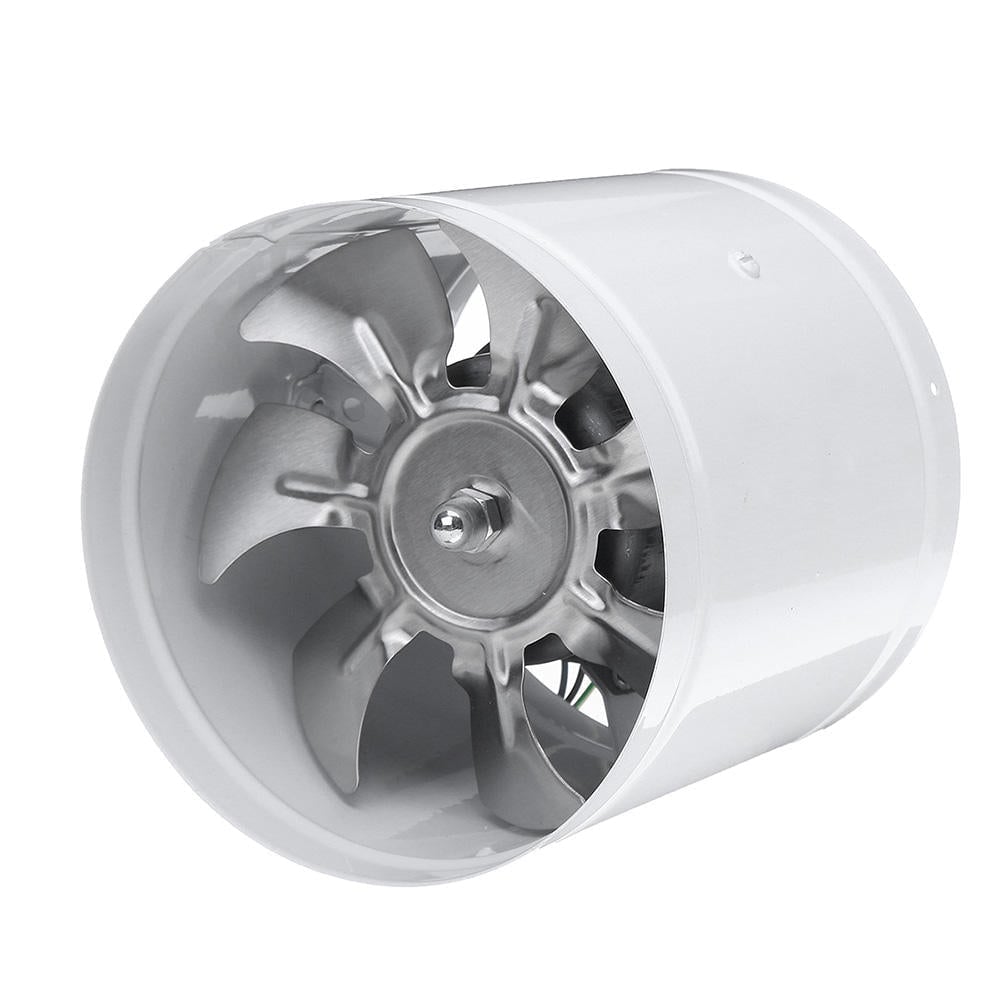 4Inch 100mm Inline Duct Fan Booster 25W Exhaust Blower Air Cooling Vent 140m3,h Ventilation Fan Image 1