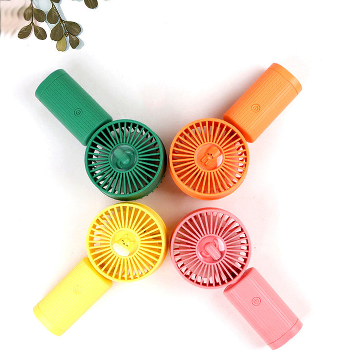 500mAh Mini USB Fan 3 Gears Portable Handheld Fan Summer Cooling Fan For Outdoor Camping Travel Image 1