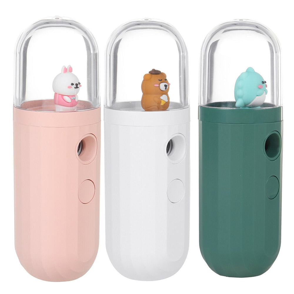 5V Portable Mini humidifier Nanometer Fine Fog USB Charging 250mAh Battery Life Low Noise for Home Car Office Image 2