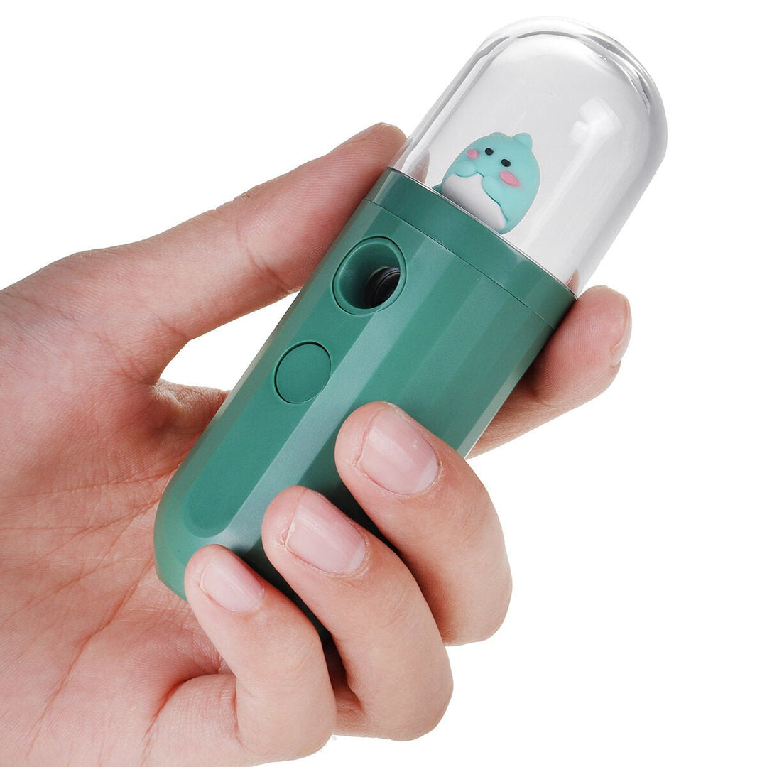 5V Portable Mini humidifier Nanometer Fine Fog USB Charging 250mAh Battery Life Low Noise for Home Car Office Image 3