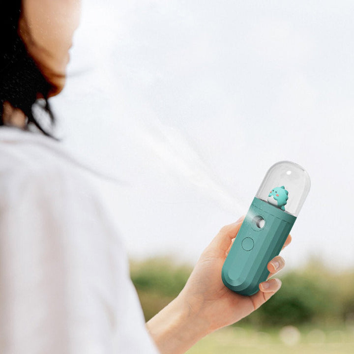 5V Portable Mini humidifier Nanometer Fine Fog USB Charging 250mAh Battery Life Low Noise for Home Car Office Image 9