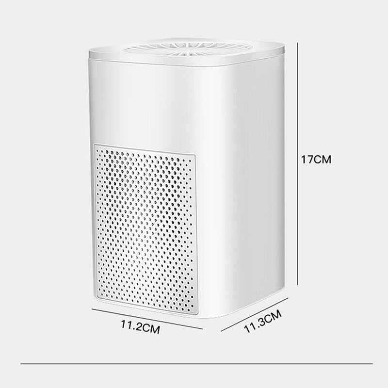 5W Portable USB Negative Ion Air Purifier Low Noise Removal of Formaldehyde PM2.5 for Home Office Car Image 8