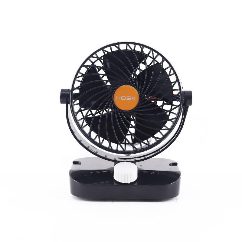 6 Inch 5 Blades GM Big Truck Car Fan Single Double Shaking Head Non-USB Electric Fan Wind Cooler Image 3