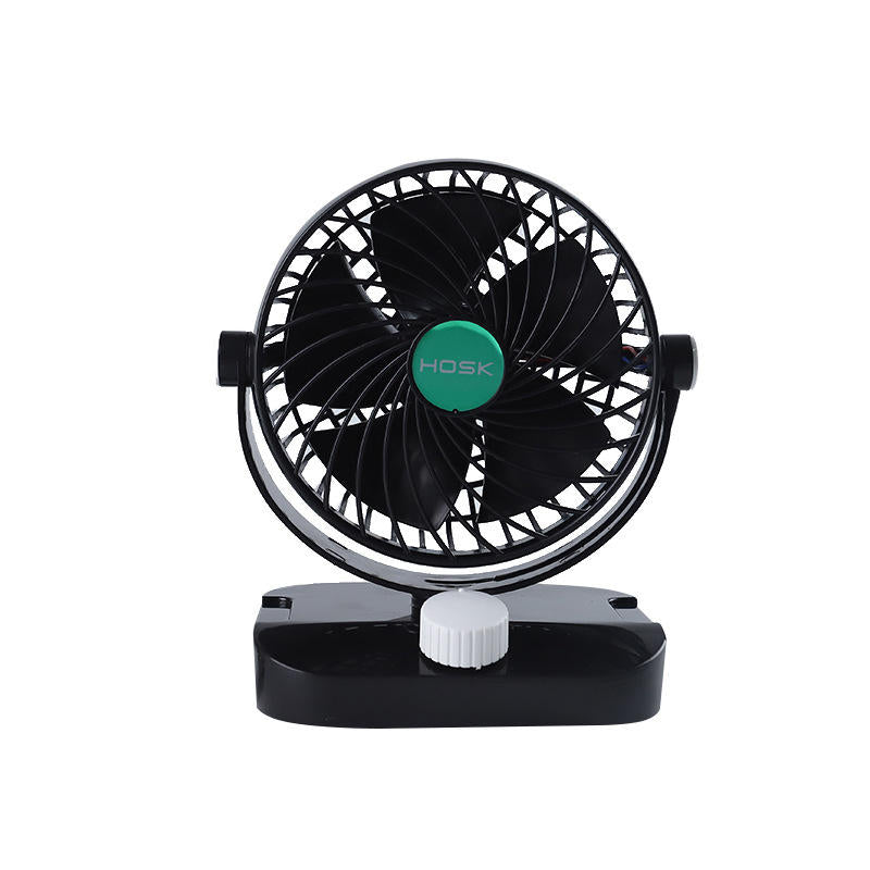 6 Inch 5 Blades GM Big Truck Car Fan Single Double Shaking Head Non-USB Electric Fan Wind Cooler Image 4