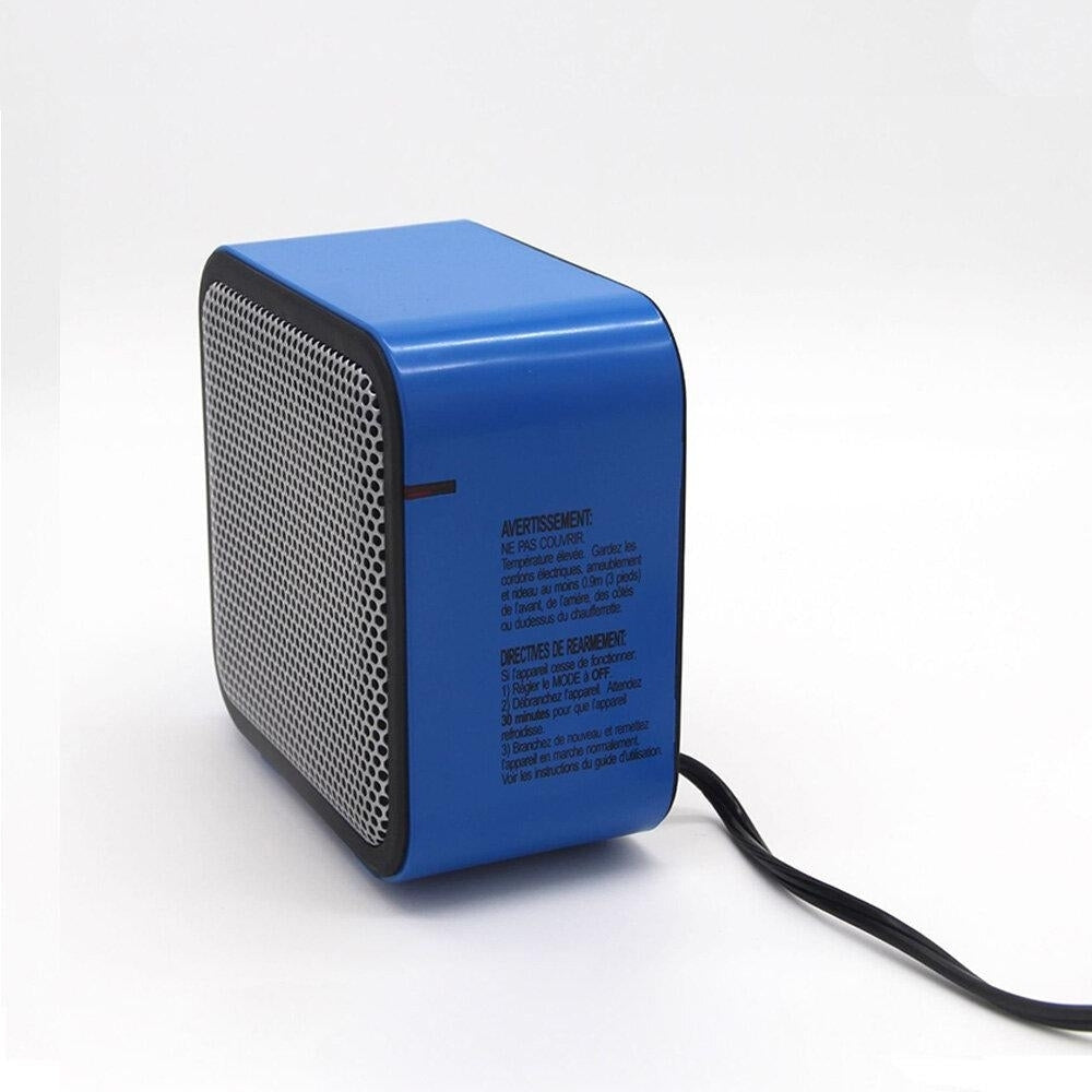 600W Portable Electric Heater Desktop Warmer Machine Low Noise for Home Office Image 3