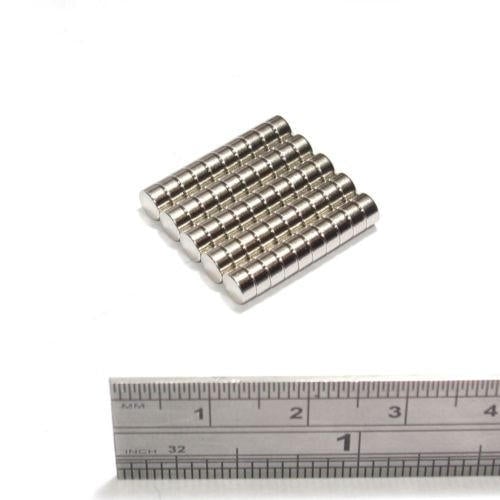 50PCS N52 4mmx2mm Round Neodymium Magnets Rare Earth Magnet Image 3