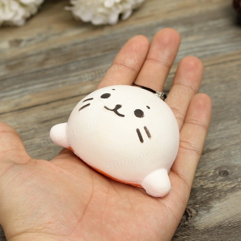 6cm Squishy Simulation Otter Lutra Lutra Slow Rising Squishy Fun Toys Decoration,DTTT Image 4