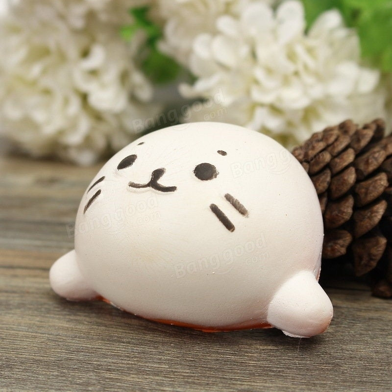 6cm Squishy Simulation Otter Lutra Lutra Slow Rising Squishy Fun Toys Decoration,DTTT Image 5