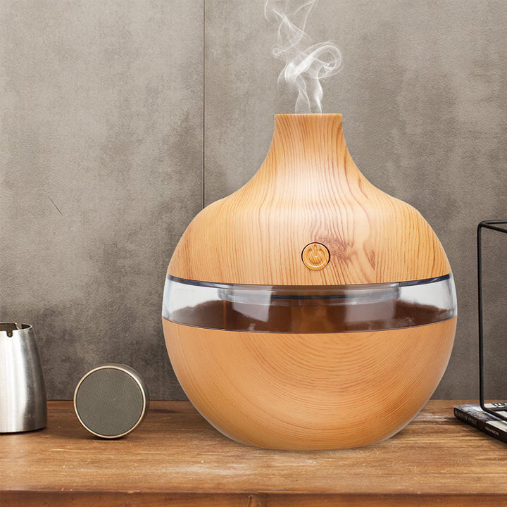 7 Color Night Lights Essential Oil Diffuser Aromatherapy Cool Mist Humidifier for Office Home Study Yoga Spa Baby USB Image 9