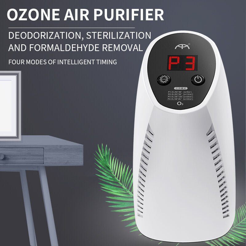 5V Household Air Purifier 4 Modes Formaldehyde Odor Removal Sterilization Ozone Car Air Cleaner Image 2