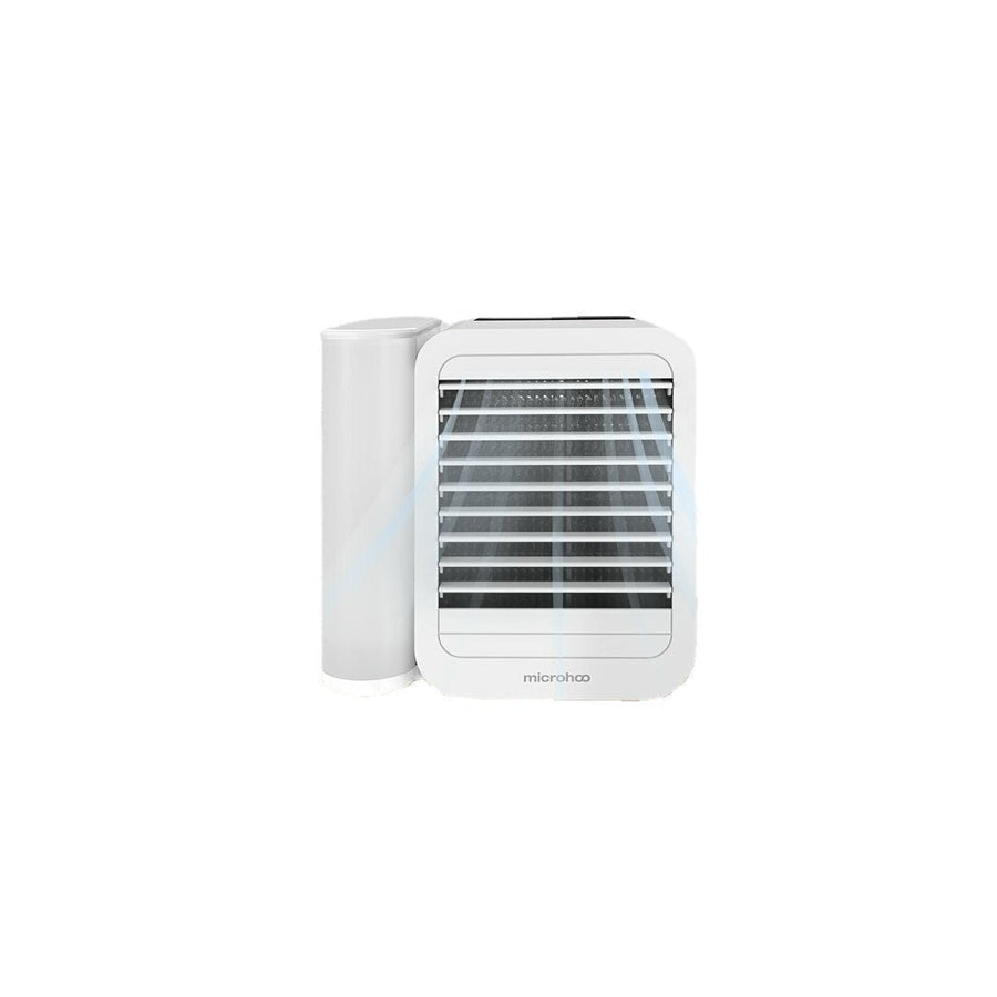 6W 1000ml Water Capacity White Mini Air Conditioner Touch Screen Adjustment Energy Saving Low Noise Wind Shield Image 1