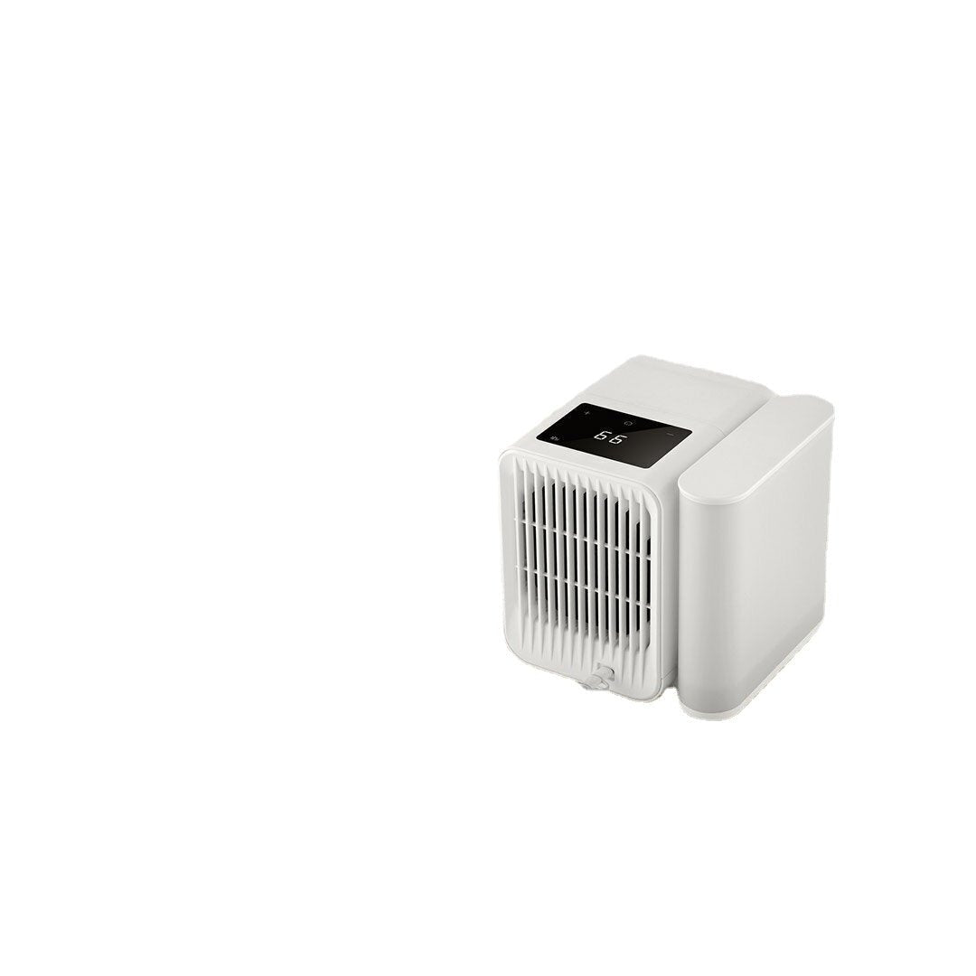 6W 1000ml Water Capacity White Mini Air Conditioner Touch Screen Adjustment Energy Saving Low Noise Wind Shield Image 4