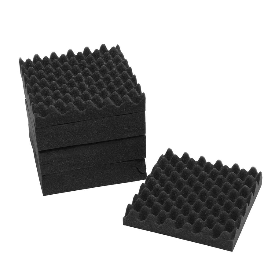 8PCS 12x12x2.5 Acoustic Sound Studio Soundproof Foam Egg Crate Foam Wall Tile Image 1