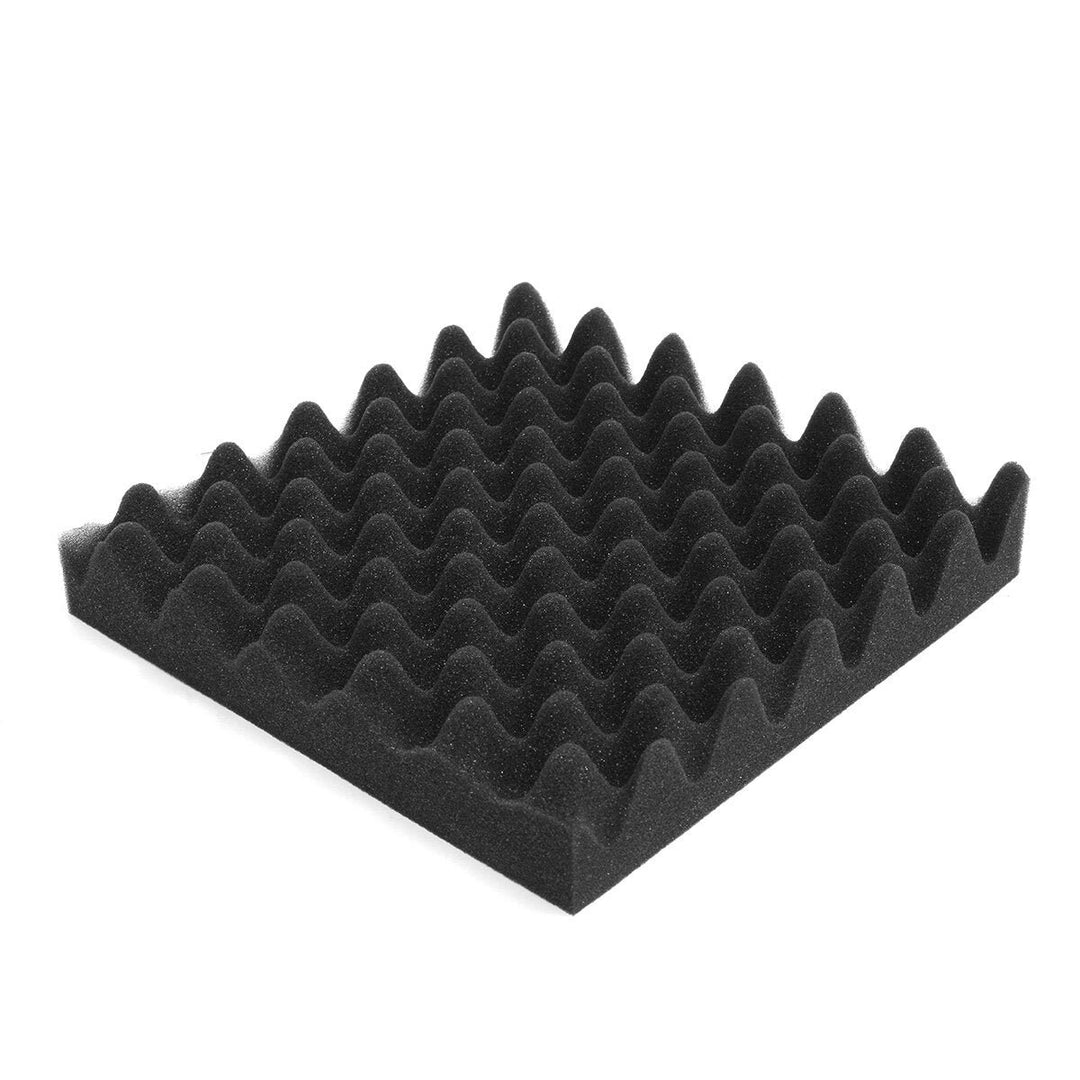 8PCS 12x12x2.5 Acoustic Sound Studio Soundproof Foam Egg Crate Foam Wall Tile Image 3