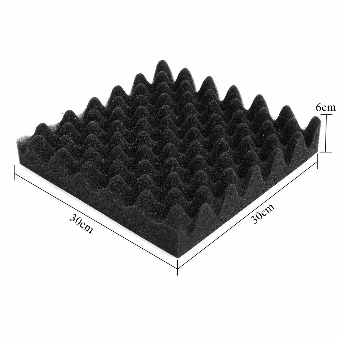 8PCS 12x12x2.5 Acoustic Sound Studio Soundproof Foam Egg Crate Foam Wall Tile Image 7