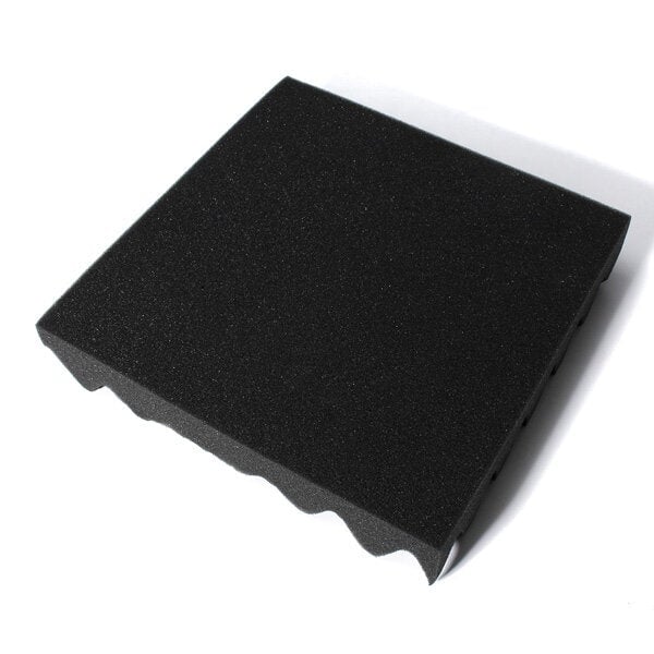 Acoustic Wedge Foam Studio Acoustical Soundproofing Sponge Black Image 2