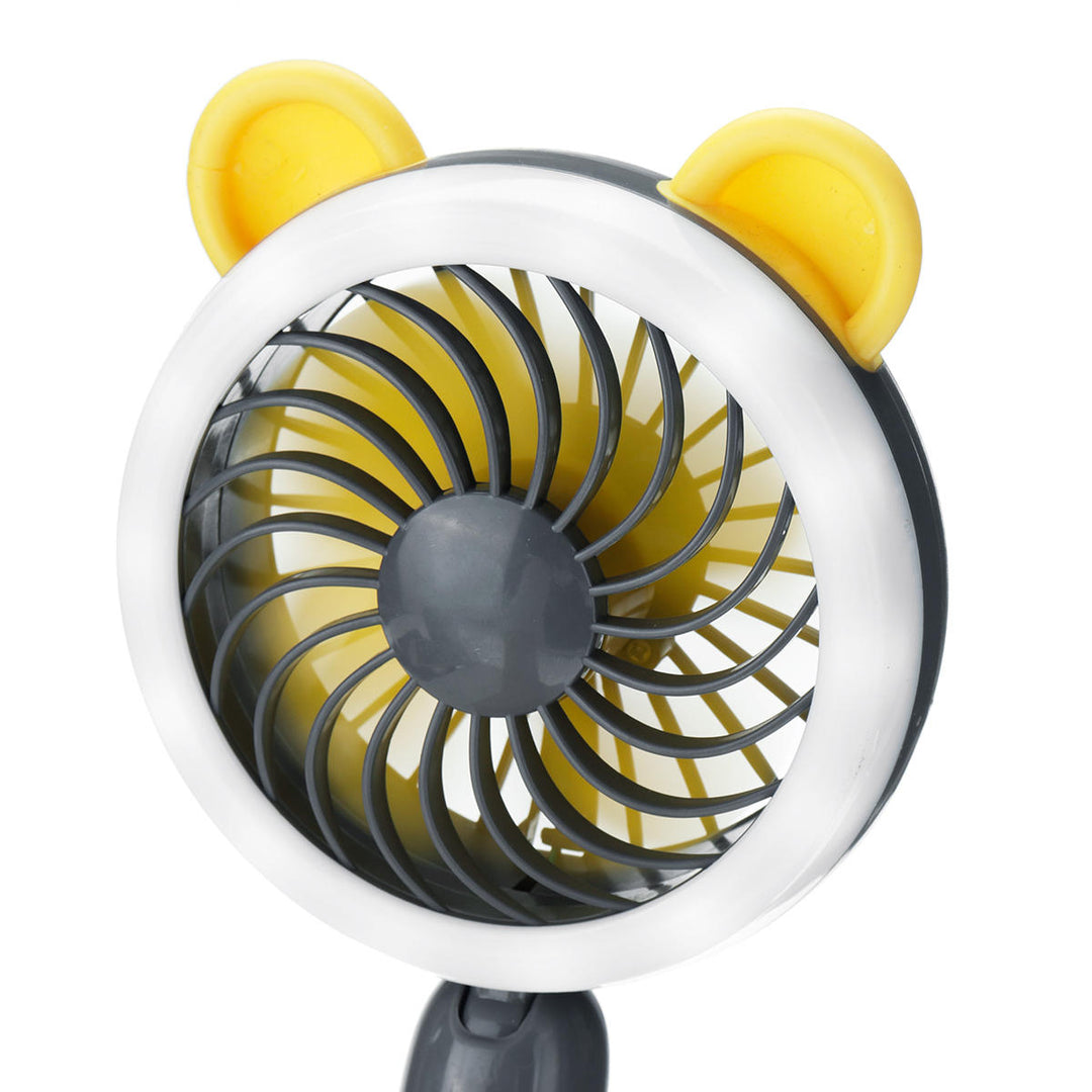 Adjustable 360 Degree Rotation Cooling Air Fans Travel Car Fan Low Noise Cooling Air Fan Image 5