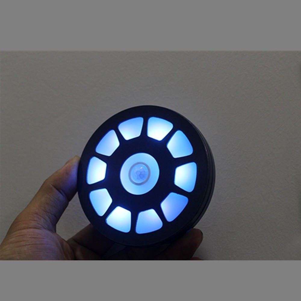 Arc Reactor Induction Infrared Sensing Night Light Refrigerator Magnet Desk Lamp Toys Image 2