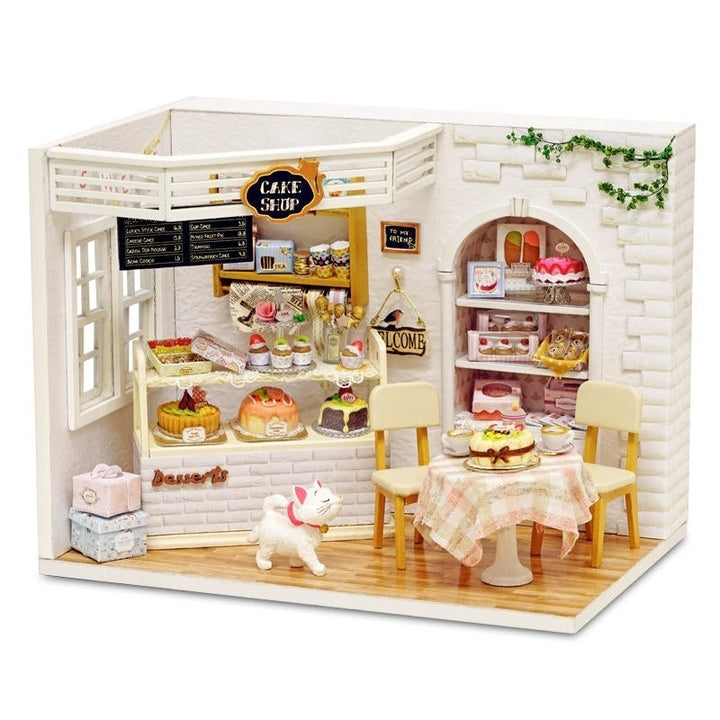 Cake Diary Shop DIY With Music Cover Light House Model Image 2