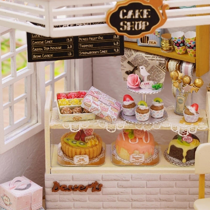 Cake Diary Shop DIY With Music Cover Light House Model Image 6