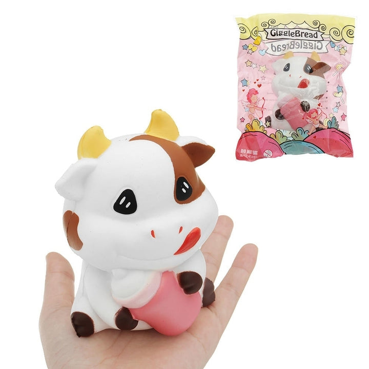 Cows Squishy 7.56.511CM Slow Rising Soft Animal Collection Gift With Packaging,DTTT Image 1