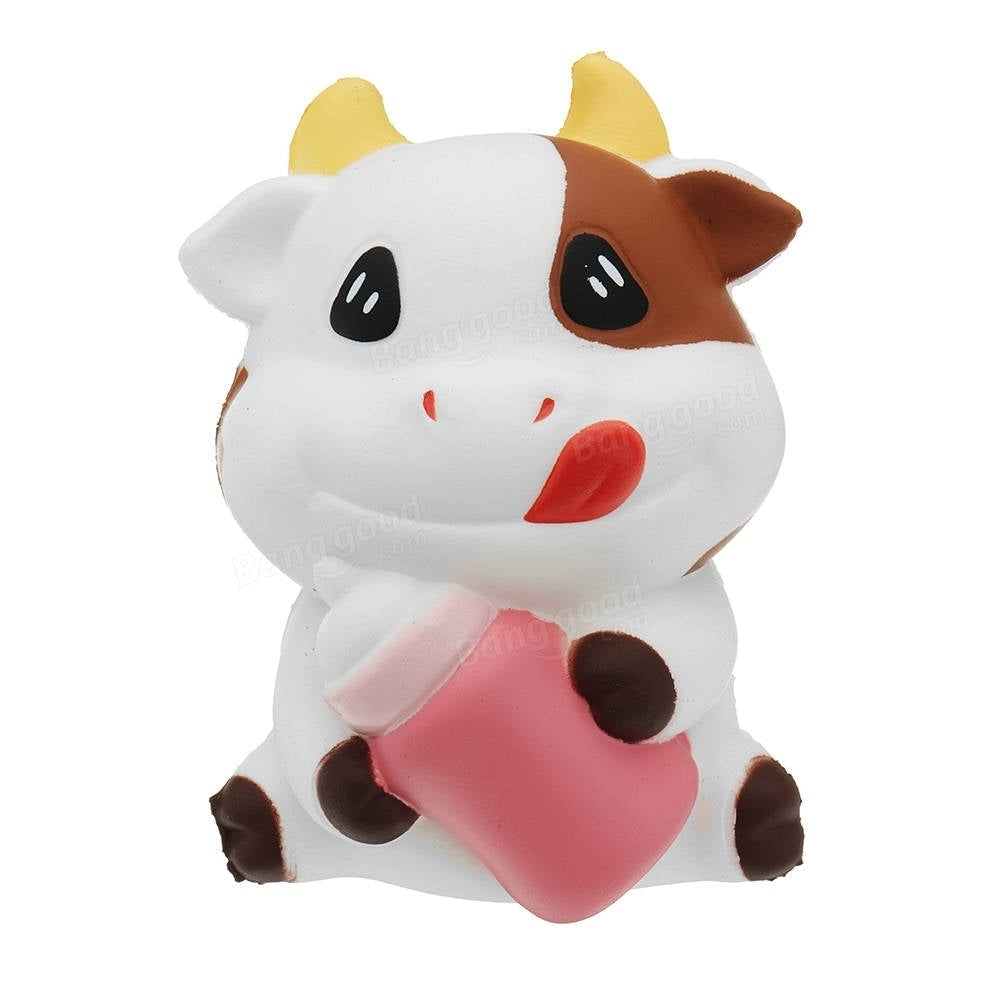 Cows Squishy 7.56.511CM Slow Rising Soft Animal Collection Gift With Packaging,DTTT Image 2