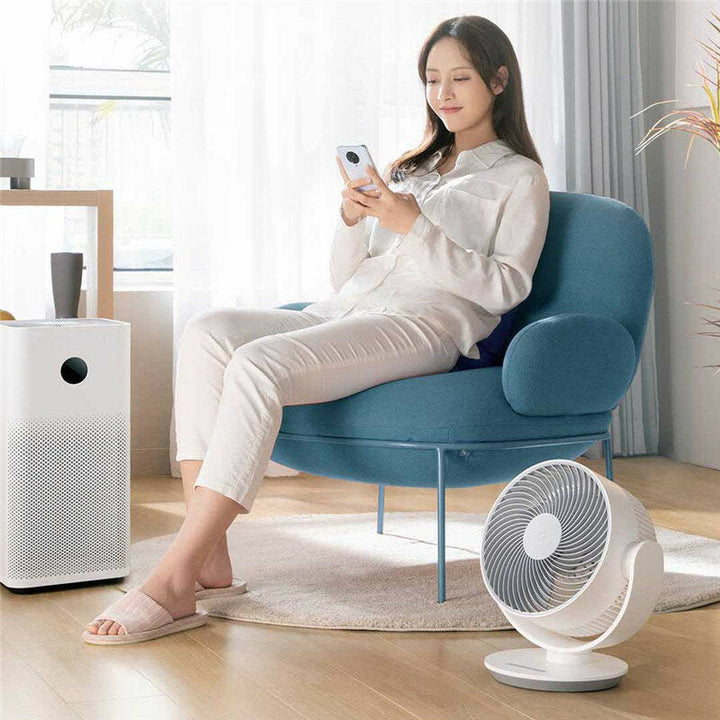 DC Frequency Conversion Circulation Desktop Fan Strong Wind Low Noise Low Energy Consumption with APP Image 6