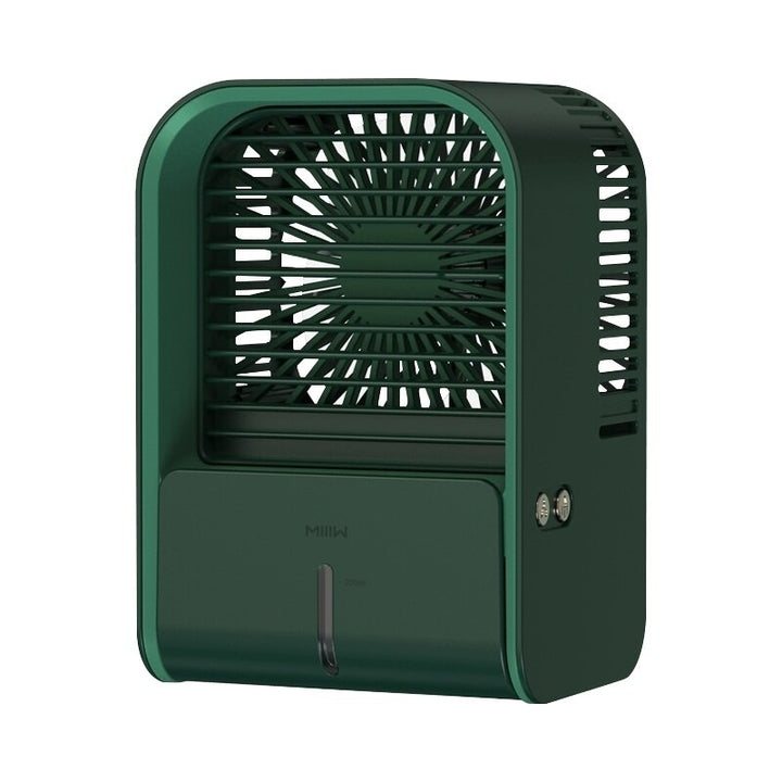 Desktop Humidification Fan 3 Gear Wind Speed Dual-mode Humidification Nano Ice Fog 3 Seconds to Cool Down for Home Image 1