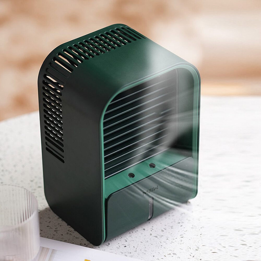 Desktop Humidification Fan 3 Gear Wind Speed Dual-mode Humidification Nano Ice Fog 3 Seconds to Cool Down for Home Image 2