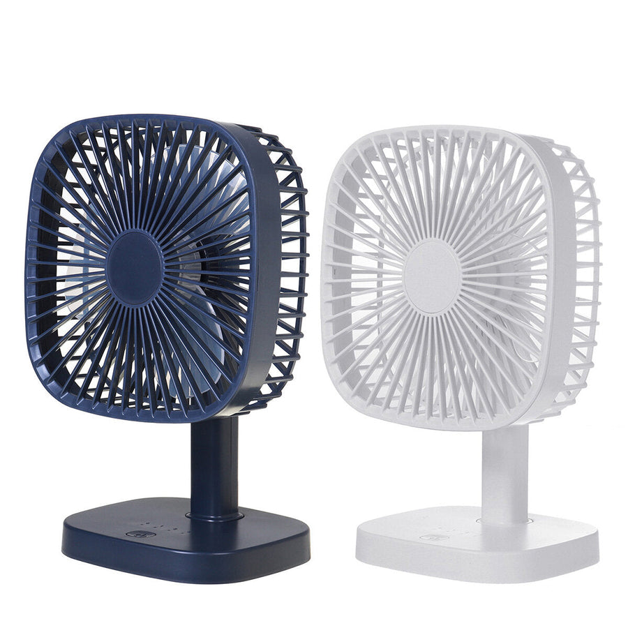 DC5V 3-Gear USB Charging Mini Fan Adjustable Angle Desk Fan For Outdoor Travle Camping Image 1