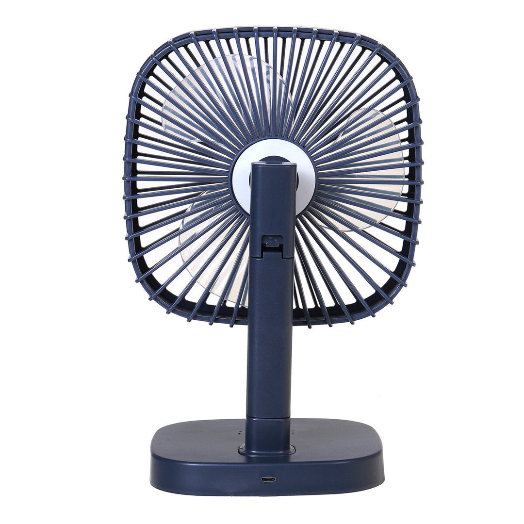 DC5V 3-Gear USB Charging Mini Fan Adjustable Angle Desk Fan For Outdoor Travle Camping Image 5