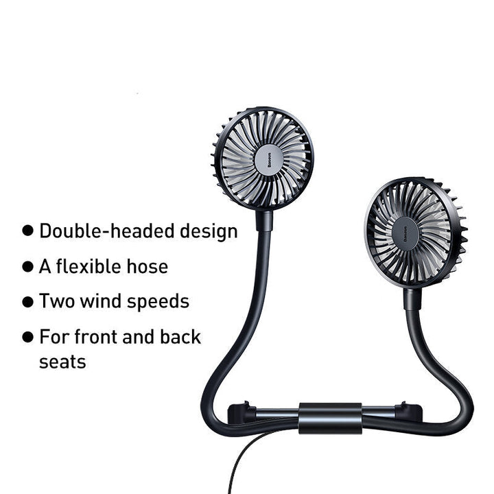 Desktop Oscillating Fan Portable Fan Cooler Support 10W Wireless Charger Low Noise with Hidden Storage Box Air Cooling Image 10