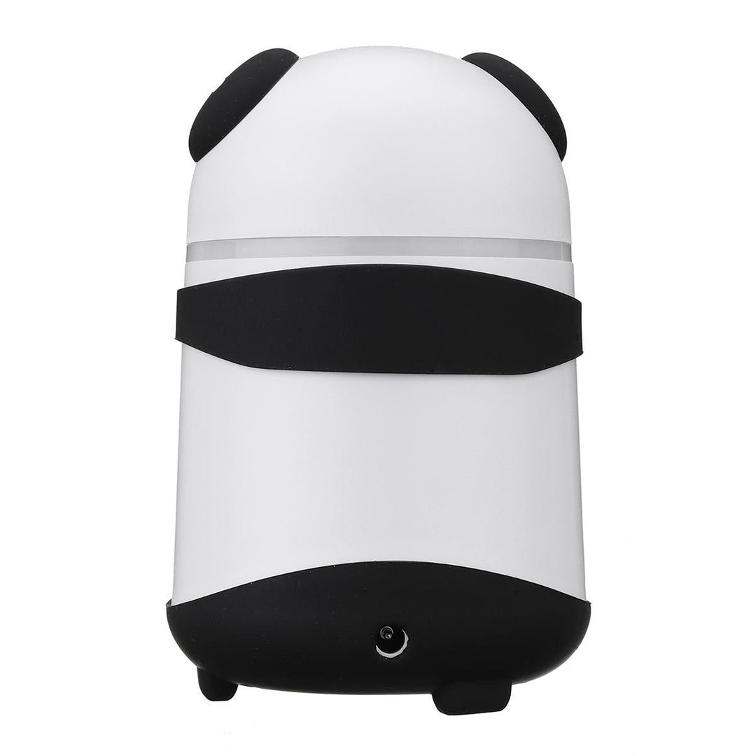 Dual Humidifier Air Oil Diffuser Aroma Mist Maker LED Cartoon Panda Style For Home Office Image 2