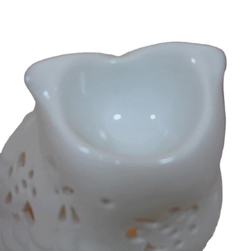 Electric Floral Wax Melt Burner Essential Oil Candle Melt Wax Warmer Light Home Decoration Image 4