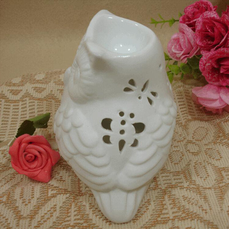 Electric Floral Wax Melt Burner Essential Oil Candle Melt Wax Warmer Light Home Decoration Image 7