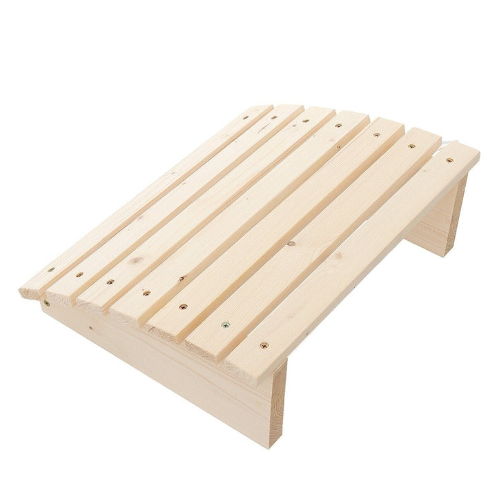 Flat , Slanted Footrest Pine Wood Foot Stool Piano Furniture Home Office Under Table Image 4