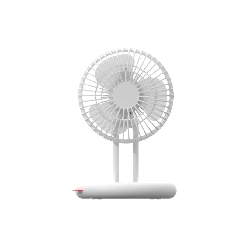 Folding Desktop Fan 3 Speed USB Rechargeable 3 Blades Air Circulator Fan Camping Travel Image 3