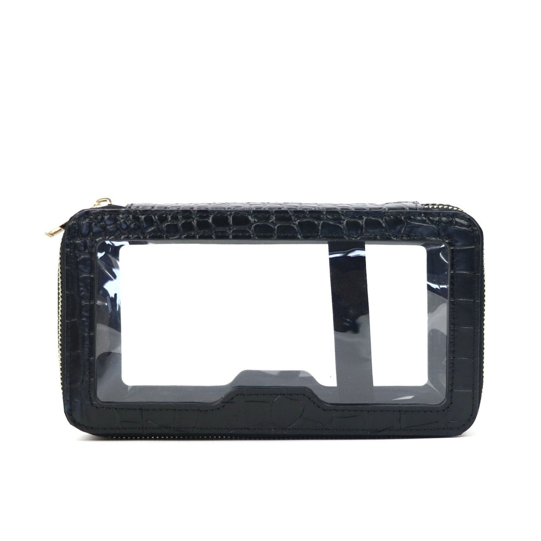 Genuine Leather Travel Cosmetic Bag Fashion Waterproof Toiletry Makeup Storage Clear Pvc Image 1