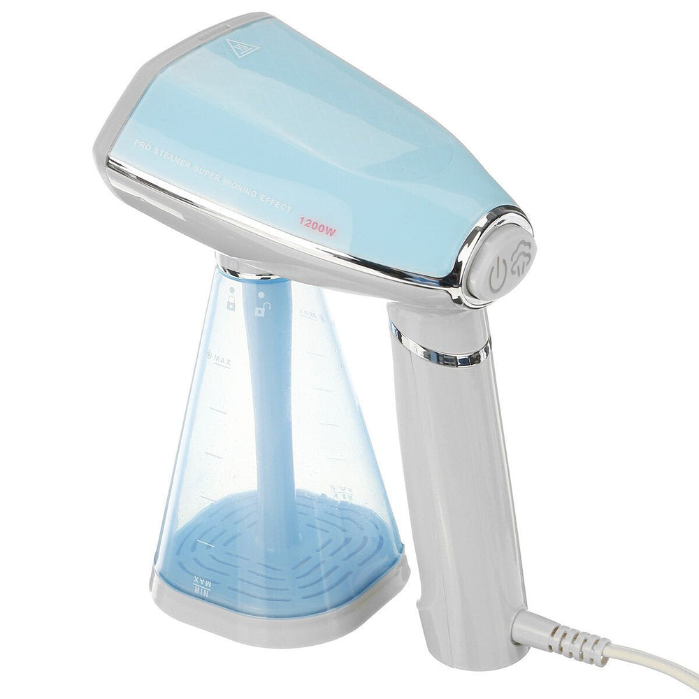 Handheld Portable Garment Steamer Powerful Clothes Steam Iron Fast Heat-up Fabric Wrinkle Removal 350ml Water Tank for Image 2