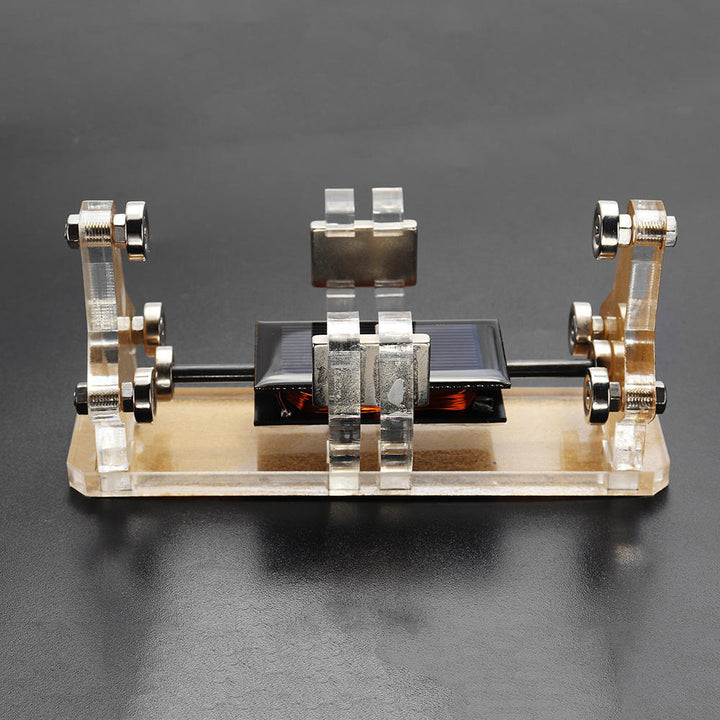 Horizontal Double-sided Magnetic Levitation Suspension Solar Motor Model Image 4