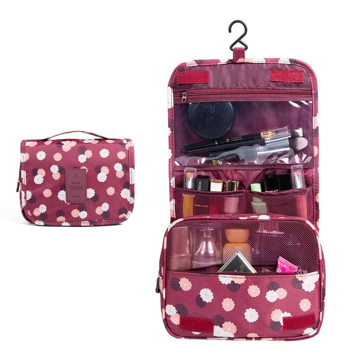 fine Women Makeup Bags travel cosmetic bag Toiletries Organizer Waterproof Storage Neceser Hanging Bathroom Wash Bag Image 12